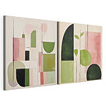 Modulaire canvasprint Twee kunstwerken
