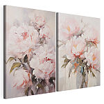 Modulaire canvasprint Schilderij van bloemen in een vaas