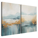 Modulaire canvasprint Landschapsschilderij