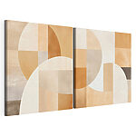 Modulaire canvasprint Twee kunstwerken