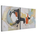 Modulaire canvasprint Twee kunstwerken