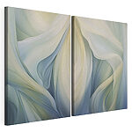 Modulaire canvasprint Screenshot van een schilderij