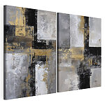 Modulaire canvasprint Twee kunstwerken