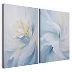 Modulaire canvasprint Schilderij van een bloem