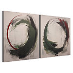 Modulaire canvasprint Twee kunstwerken