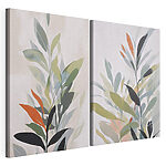 Modulaire canvasprint Schilderij van een plant