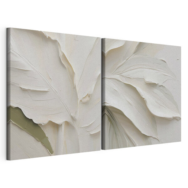 Modulaire canvasprint Elegante lagen van zachte tinten