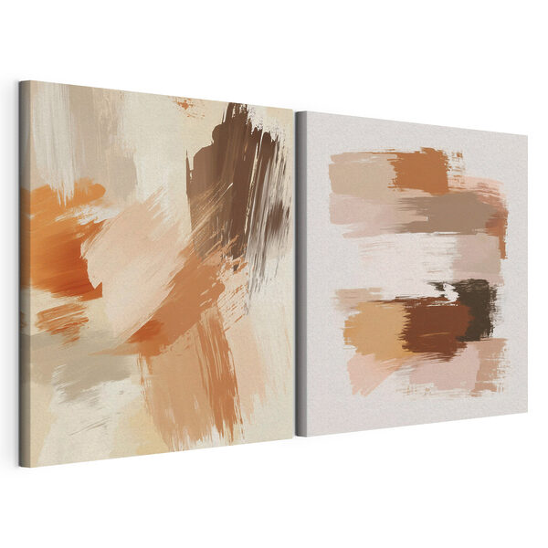 Schilderen in verschillende kleuren Modulaire canvasprint Schilderen in verschillende kleuren