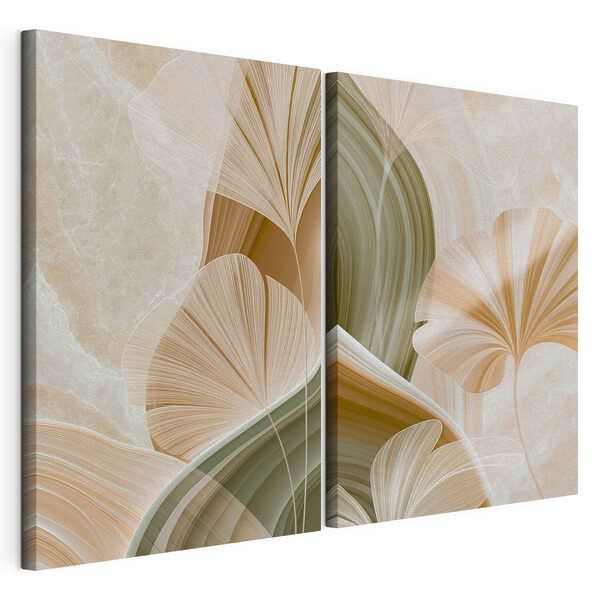 Zachte rondingen van de schoonheid van de natuur Modulaire canvasprint Zachte rondingen van de schoonheid van de natuur