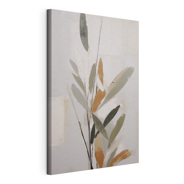 Canvas Schilderijen Schilderij van een plant
