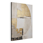 Canvas Schilderijen Abstracte elegantie in ingetogen tinten