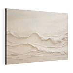 Canvas Schilderijen Wit zand met golven