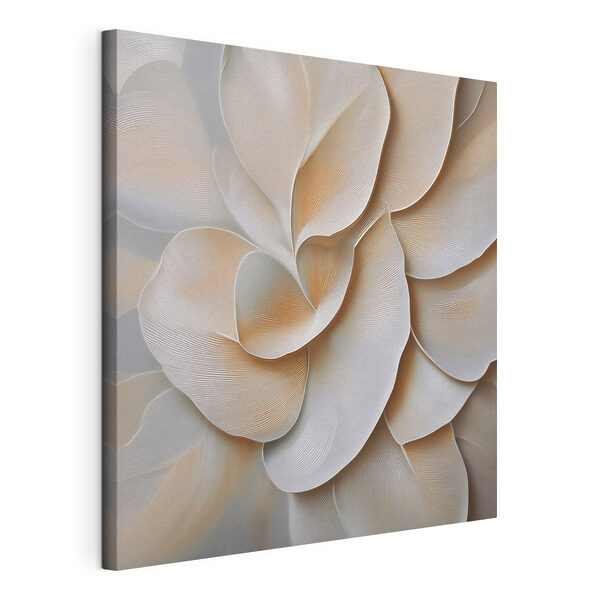 Zachte rondingen in zachte tinten Canvas Schilderijen Zachte rondingen in zachte tinten