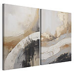 Modulaire canvasprint Twee kunstwerken