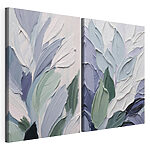 Modulaire canvasprint Zachte tinten uit de omhelzing van de natuur