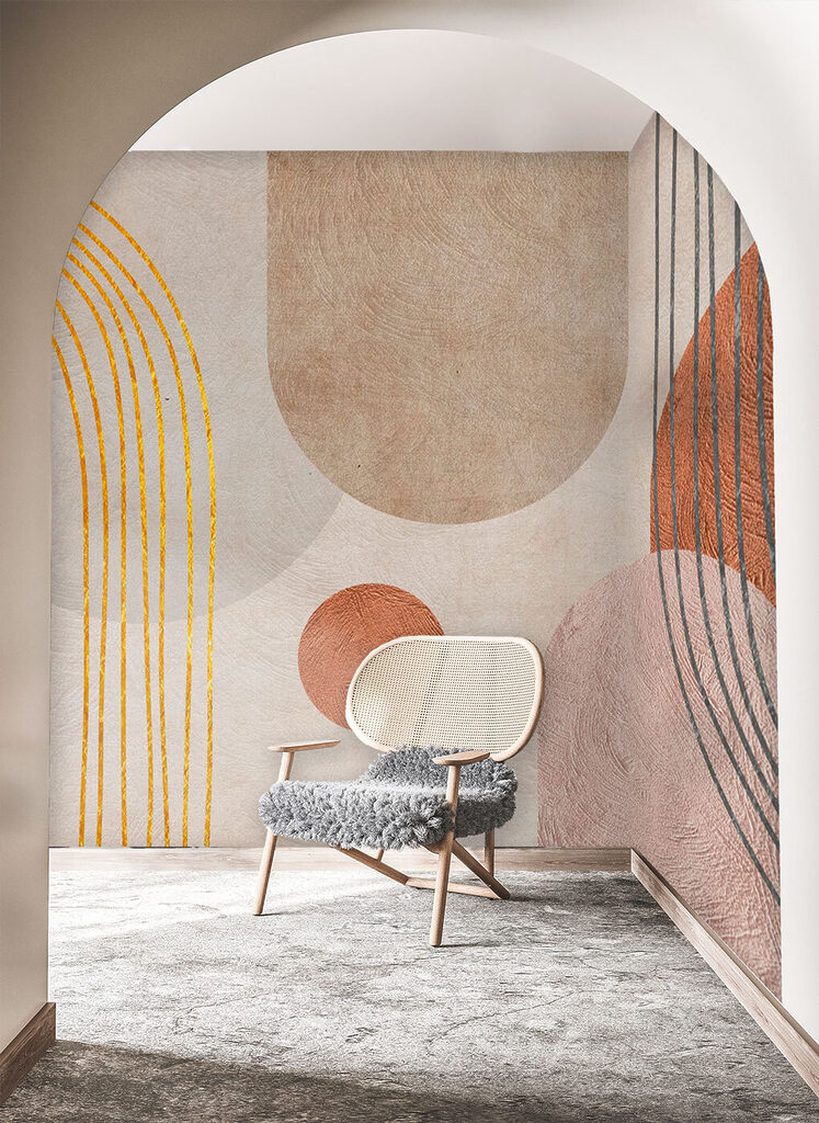 Fotobehang Geometrisch